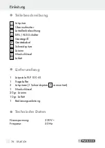 Предварительный просмотр 78 страницы Parkside 71921 Operation And Safety Notes