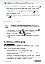 Предварительный просмотр 84 страницы Parkside 71921 Operation And Safety Notes