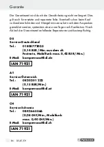 Предварительный просмотр 86 страницы Parkside 71921 Operation And Safety Notes