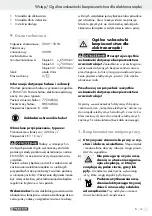 Предварительный просмотр 15 страницы Parkside 73359 Operation And Safety Notes