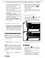 Preview for 9 page of Parkside 73782 Operation And Safety Notes