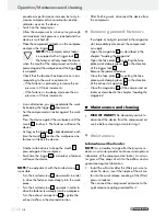 Preview for 10 page of Parkside 73782 Operation And Safety Notes