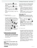 Preview for 19 page of Parkside 73782 Operation And Safety Notes