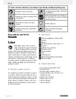 Preview for 42 page of Parkside 73782 Operation And Safety Notes