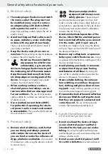 Предварительный просмотр 8 страницы Parkside 74287 Operation And Safety Notes