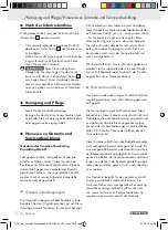 Preview for 10 page of Parkside 74767 Operation And Safety Notes