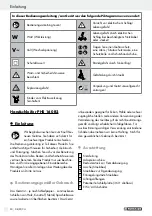 Preview for 50 page of Parkside 75637 Operation And Safety Notes