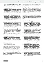 Предварительный просмотр 11 страницы Parkside 78443 Operation And Safety Notes