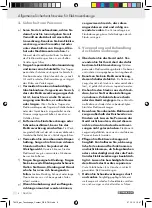 Предварительный просмотр 8 страницы Parkside 79416 Operation And Safety Notes