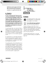 Предварительный просмотр 23 страницы Parkside 79416 Operation And Safety Notes