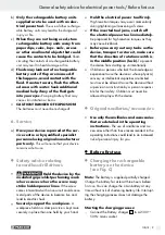 Preview for 9 page of Parkside 85563 Operation And Safety Notes