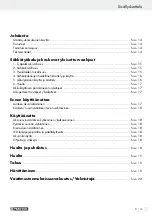 Предварительный просмотр 13 страницы Parkside 85563 Operation And Safety Notes