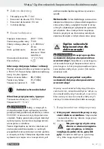 Preview for 17 page of Parkside 85969 Operation And Safety Notes