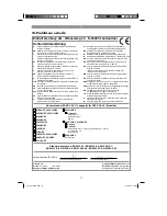 Preview for 57 page of Parkside 86735 Operation And Safety Notes