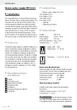 Preview for 6 page of Parkside 86736 Operation And Safety Notes