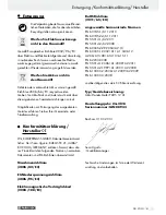 Предварительный просмотр 51 страницы Parkside 88933 Operation And Safety Notes