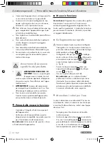 Preview for 20 page of Parkside 89068 Operation And Safety Notes Translation Of Original Operation Manual