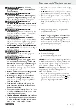 Предварительный просмотр 13 страницы Parkside 89565 Operation And Safety Notes