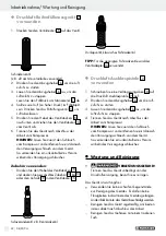 Предварительный просмотр 32 страницы Parkside 89565 Operation And Safety Notes