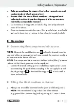 Предварительный просмотр 9 страницы Parkside 89572 Operation And Safety Notes