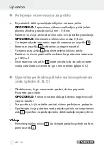 Предварительный просмотр 42 страницы Parkside 89572 Operation And Safety Notes