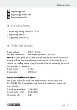 Предварительный просмотр 7 страницы Parkside 89587 Operation And Safety Notes