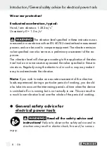 Preview for 8 page of Parkside 89587 Operation And Safety Notes