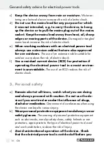 Preview for 10 page of Parkside 89587 Operation And Safety Notes