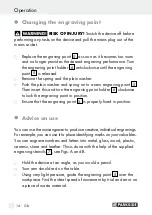 Preview for 14 page of Parkside 89587 Operation And Safety Notes