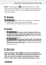 Preview for 15 page of Parkside 89587 Operation And Safety Notes