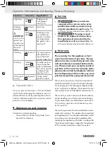 Preview for 38 page of Parkside 89959 Operation And Safety Notes