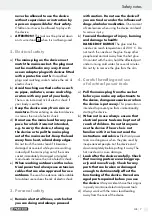 Preview for 7 page of Parkside 89961 Operation And Safety Notes