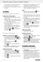 Preview for 14 page of Parkside 89961 Operation And Safety Notes