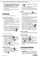 Preview for 32 page of Parkside 89961 Operation And Safety Notes