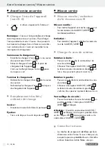 Preview for 10 page of Parkside 89962 Operation And Safety Notes