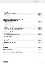 Предварительный просмотр 13 страницы Parkside 89962 Operation And Safety Notes