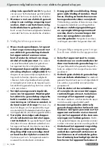 Предварительный просмотр 16 страницы Parkside 89962 Operation And Safety Notes