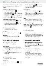 Preview for 34 page of Parkside 89962 Operation And Safety Notes