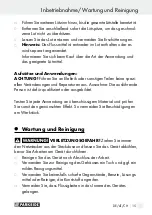 Preview for 15 page of Parkside 90575 Operation And Safety Notes