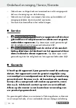 Preview for 30 page of Parkside 90575 Operation And Safety Notes