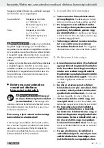 Предварительный просмотр 27 страницы Parkside 90877 Operation And Safety Notes