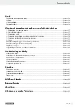 Предварительный просмотр 55 страницы Parkside 90877 Operation And Safety Notes