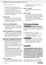 Предварительный просмотр 72 страницы Parkside 90877 Operation And Safety Notes