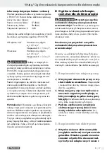 Предварительный просмотр 17 страницы Parkside 93498 Operation And Safety Notes