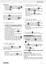 Предварительный просмотр 31 страницы Parkside 93528 Operation And Safety Notes