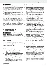 Preview for 7 page of Parkside 93548 Operation And Safety Notes