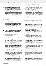 Предварительный просмотр 9 страницы Parkside 96267 Operation And Safety Notes