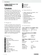 Предварительный просмотр 6 страницы Parkside 96269 Operation And Safety Notes