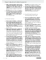 Предварительный просмотр 8 страницы Parkside 96269 Operation And Safety Notes