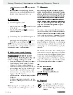 Предварительный просмотр 12 страницы Parkside 96269 Operation And Safety Notes